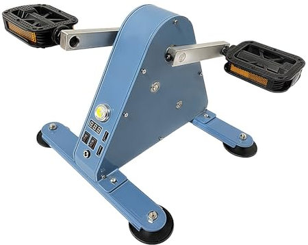 DOJOEUU Generatore a Pedale, generatore di Emergenza da 100 W con Doppia Porta USB, Display di Tensione, Funzione di accumulo di energia, alloggiamento Completamente Chiuso