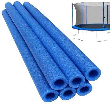 6 Fundas de Espuma para Poste de Cama elástica, Impermeables, para Postes de Cama elástica, protección de Tubo de Espuma de Seguridad, Accesorios para Acolchado o Parachoques, 88 cm