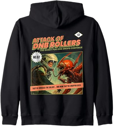 Drum N Bass Sci Fi DnB Junglist Sweat à Capuche