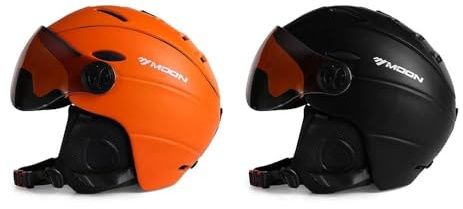 HPZIHUIT Casco da Sci Casco per Sport sulla Neve in-Mold con Occhiali Antiappannamento Rimovibili e Fodera in Pile Rimovibile Casco Protettivo per Snowboard per Uomini e Donne (l)