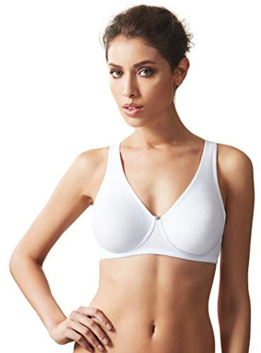 Papillon S192 Classic Lady Reggiseno in Coppa C PREGORMATO con Ferretto, Realizzato in Microfibra Tecnica per ASSICURARTI Il Massimo Comfort (Bianco, 3)