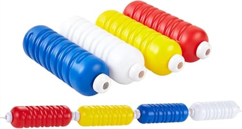 Swimming Pool Lane Divider Rope - 20m Floating Safety Cord with Threaded Balls & Floats for Deep/Shallow Ends - Durable Nylon Swimming Lane Markers (Yellow, 6cm)