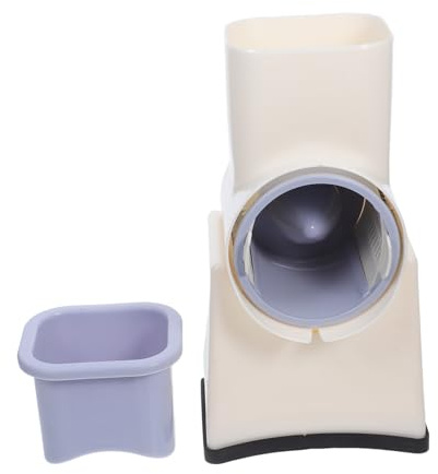 VALICLUD Cortador de Verduras Multifuncional con Cuchillas Giratorias para Rebanar Rallar y Desmenuzar Picadora Manual y para Cocina Pequeña