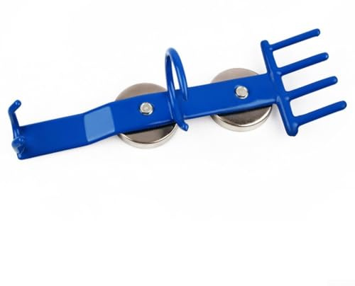 MeevrgR Magnetic Tool Rack with Copper Column Hold Wrenches Air Cannons Socket Sets Securely for Iron Surfaces(B)