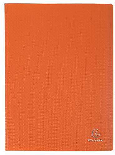 Exacompta Protège-Documents Opak A4 40 Pochettes Orange