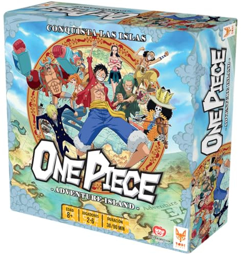 Topi Games One Piece: Adventure Island, Juego de Mesa, A Partir de 8 Años