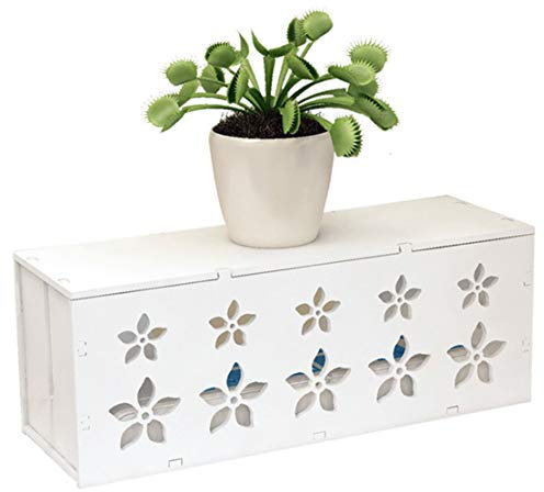 Cable Management Box,Cable Management Box Cord Organizer Large Storage Holder ABS Material for TV,Computer,USB Hub,System to Cover and Hide & Power Strips & Cords,36x12x13.5cm