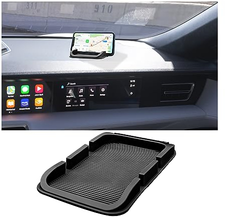 JNNJ 3 In 1 Auto Anti-Rutsch-Pad, Auto Armaturenbrett Anti Rutsch Matten, Silikon-Auto-Pad-Klebepads, Handy Parfüm Pad Für Münze Handy Schlüssel GPS Sonnenbrille