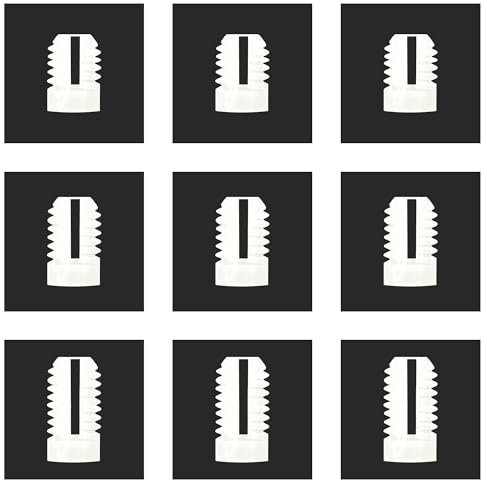 300 tacos de expansión de bisagra, insertos de pasador de bisagra de plástico