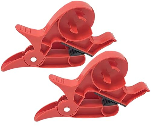 Wrapping Paper Cutter, 2PCS Christmas Wrapping Paper Holder Cutter, Tabletop Gift Wrappings Tool with Tape Dispensers, Table Clamp Wrappings Papers Roll Cutters, for Party Supplies