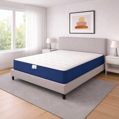 Baldiflex Materasso Memory 20 cm, Matrimoniale 160x200 cm, RelaxOne 20, Ortopedico e Ergonomico, Anallergico e Antibatterico, 100% Made in Italy