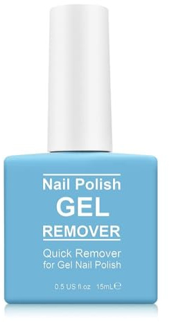 Gel Nail Polish Remover -Professional Nail Remover,Gel Polish Remover For UV/Natural, Gel, Acrylic Nails-Quickly Removes Soak-Off Gel Polish-NO-IRRITATING