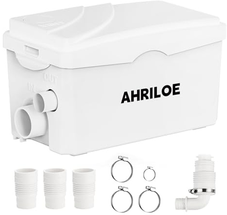 450W Sink Pump with 3 Inlets/1 Outlets, Macerator Pump(Not for Toilet)