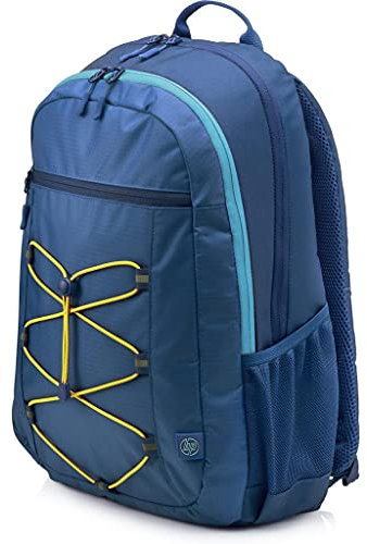 HP Active Blue & Yellow Backpack for Up to 15.6 Inch (39.6 cm) Laptop/Chromebook/Mac