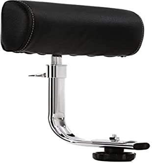 Gibraltar Schlagzeughocker Zubehör, Drumhocker Rückenlehne GABR (hoher Komfort, bessere Körperhaltung, Lendenwirbelunterstützung, Höhenverstellbar, neigbarer Rückenpolster)