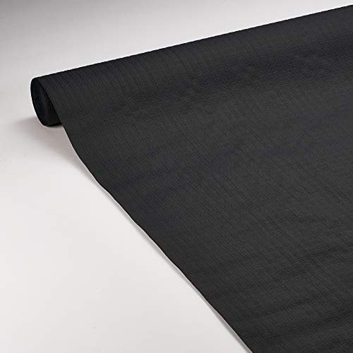 LE NAPPAGE ARTS DE LA TABLE Nappe en Papier gaufré Noir - 1,18mx20m