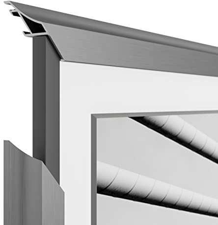 Graphite Scoop 32 Zoll Alloy Deco TV Rahmen – nur kompatibel mit Samsung The Frame TVs (passend für 2021–2026, LS03A, LS03B, LS03C, LS03D, LS03FA)