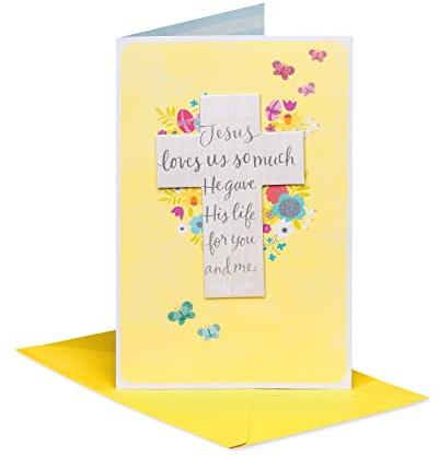 American Greetings Religious Easter Card (Day of Love and Grace)