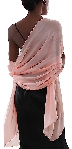 PIOYMEYA Stola festlig för aftonklänning damer halsdukar sommar tunn strömbrytare pashmina