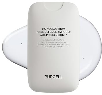 PURCELL 24/7 Colostrum Ampoule Mist - Glashaut mit langer Hydratation, porenlose glatte Haut, vor & nach dem Make-up, Hyaluronsäure und Vitamin, für alle Hauttypen, 54,7 ml
