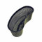 Pond Plant Baskets - Hessian Liners - Aquatic Marginal Pots (3, 45cm Kidney Contour - (6 Litre))