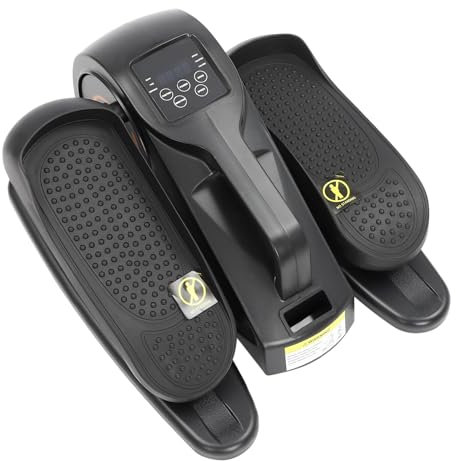 HOARLICN Motorisierter Ellipsentrainer, Elliptical Heimtrainer Mit Fernbedienung Und Display Mini Heimtrainer Beintrainer Pedaltrainer Für Häusern, Fitnessstudios, Büros