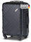 Xonic Design Reisekoffer - ABS Hartschalen Koffer mit 360° Leichtlauf-Rollen - hochwertiger Trolley mit Zahlenschloss in M-L-XL oder Set (Tiefschwarz, M)