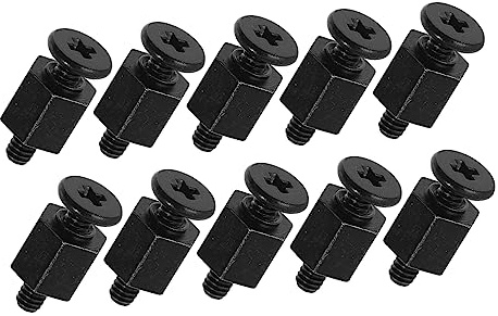 QUMIIRITY 10 piezas Tornillos de Montaje para SSD Kit de Accesorios para Ordenadores Compatible con Placas Base de PC y Portátiles Resistente y Práctico para Instalación y