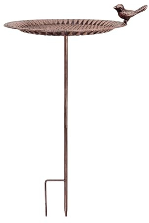 KESOTO Ciotola per Mangiatoia Moderna, Ideale Come Regalo per Il Giardino, per Cortile, Esterno, Cortile.