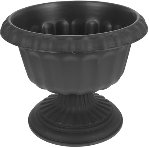 Veemoon Vaso da Fiori Romano in Plastica Stile Europeo Ciotola per Piantare Narcisi e Piante da Giardino Contenitore Decorativo Stabile per Balcone Casa e Ufficio Fioriera Colonna