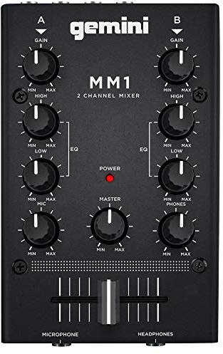Gemini MM-1 - Mini 2 Kanal DJ Mixer