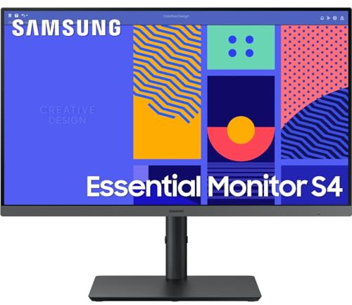 Samsung S43GC Monitor PC 61 cm [24] 1920 x 1080 Pixel Full HD LCD Nero (Samsung S24C432GAU - LED-Sk?rm 24 AMD)