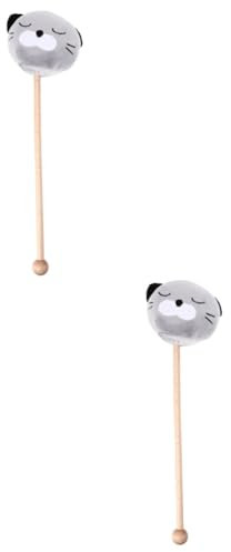 IWOWHERO 2St Hammerrücken Handmassagestäbe Elektrorollstuhl faltbar Massage-Tools tragbare massageliegen hand massager werkzeug Klopfmassagegerät für den Körper tragbarer Klopfstock hölzern