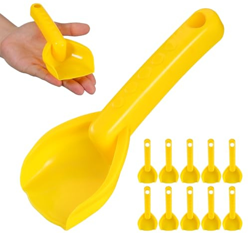 KALLORY 12 Palas de Juguete para Niños, Jugar Al Aire Libre, Palas de Arena para Niños Pequeños, Juguetes de Playa para La Arena.