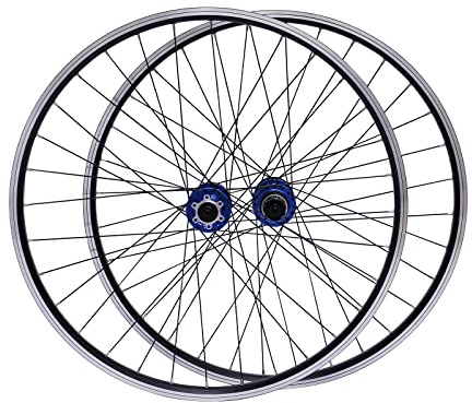 Cerchi per bicicletta da 27 5, in alluminio, con 32 raggi, doppio freno a disco a 6 fori, montaggio semplice, massimo 200 kg, dinamo mozzo per MTB, City Bike 27,5