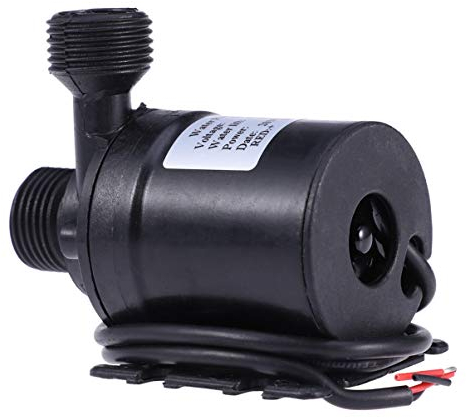 ULTECHNOVO DC 12V Bürstenlose Tauchwasserpumpe Ultra Leise mini Wasserpumpe 800L / H 5M für Fischteich Aquarien Brunnen Ausgüsse Solarwasserzirkulationssystem