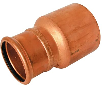 COMAP 242455 - Raccordo in rame ridotto a saldare, diametro 42-35 mm, Conex/Bännninger