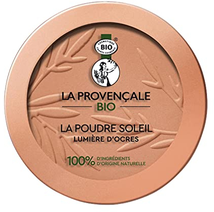 La Provençale Bio - La Poudre Soleil Lumière d'Ocres Certifiée Bio - Poudre Bronzante pour le Visage - 100% d'Ingrédients d'Origine Naturelle - Pour Tous Types de Peaux - Teinte : Clair (01)