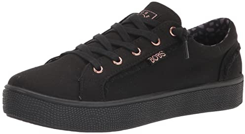Skechers Women's BOBS B Extra Cute Sneaker, Black, 8 UK