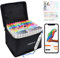120 Couleurs Feutre a Alcool avec APP Gratuit,Marqueur Alcool Pour Anime, Manga, Dessin, Croquis et Calligraphie, Fournitures Artistiques pour Adultes et Enfants