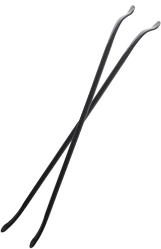 YINZIDUOLAI (2 PCS) 38 in x 4/5 in Tire Bars, Tire Mounting Tools, Solid Steel Tire Iron Bars, Heavy Duty Tire Iron for Tire Tools for Changing Tires, Semi Tire Changing Tools, Black