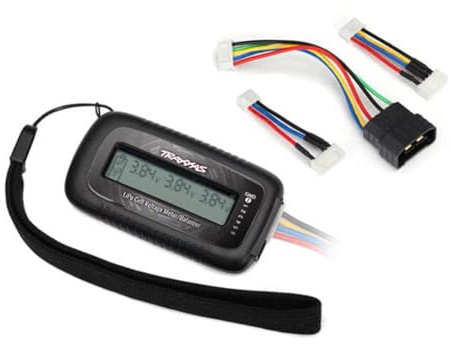 Traxxas LiPo Cell Voltage Checker/Balancer 2968X (Includes #2938X Adapter for Traxxas iD Batteries)