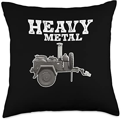 Goulash Cannon Heavy Metal Funny Hungary Dish Throw Pillow