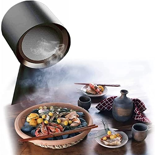 MNSSRN Mini Desktop Range Hood, Home Handheld Portable Hot Pot Barbecue Range Hood, 3.5m³/min Strong Suction, Household Range Hood