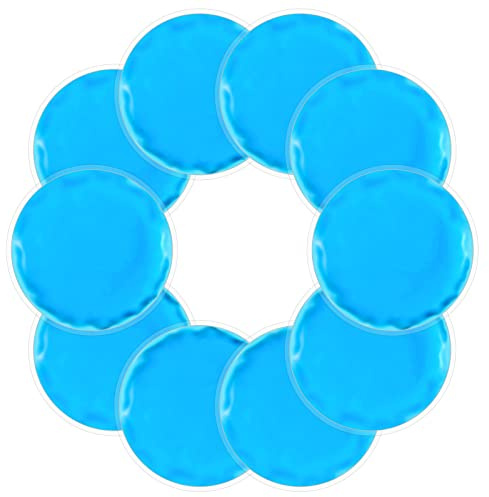 Firtink 10 cuscinetti refrigeranti per occhi, denti del giudizio, bellezza, sollievo dal dolore, mal di denti, febbre, 7 cm