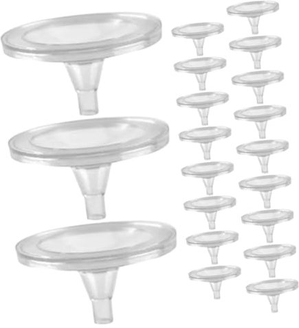 Sosoport 20 Piezas Soporte para Bolas De Cristal para Fuente De Pecera Soporte para Esferas De Cristal Decoración De Pecera para Decoración De Interior y Jardín