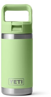 YETI Rambler Jr. 12 oz Kids Bottle, with Straw Cap, Key Lime