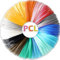 Yungden 3D Stift Filament PCL, Zufällige 20 Farben 1,75mm 3D Druck Filament, 3D Stift Farben, Insgesamt 100 M, 3D Stiftminen für Filapen 3D Stifte (3D Stift nicht Enthalten)