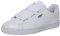 PUMA Women's Basket Heart Patent Wn's Trainers, Puma White-Puma White, 5.5 UK
