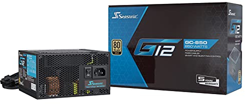 Seasonic G12 GC-850 Watt Fully Wired 80+ Gold PSU/Power Supply